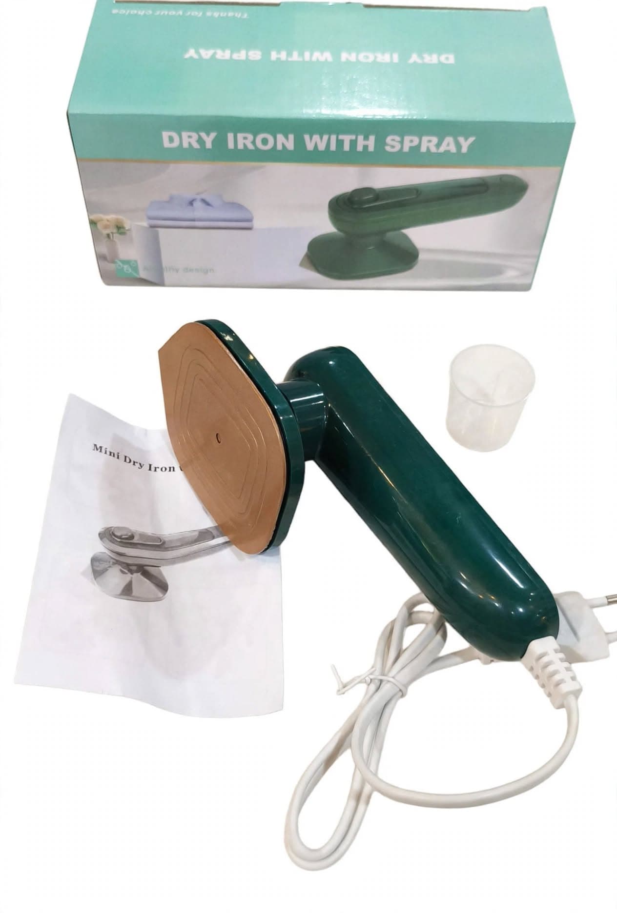 Professional Micro Steam Iron - Portable Mini Ironing Machine - Dry and Wet Combo - With Spray